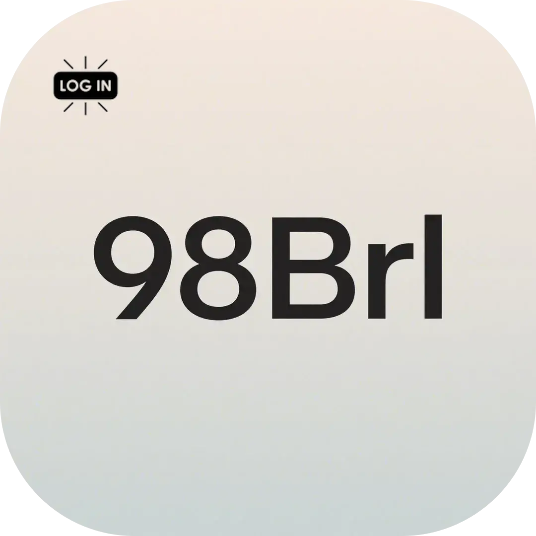 Login seguro na 98brl